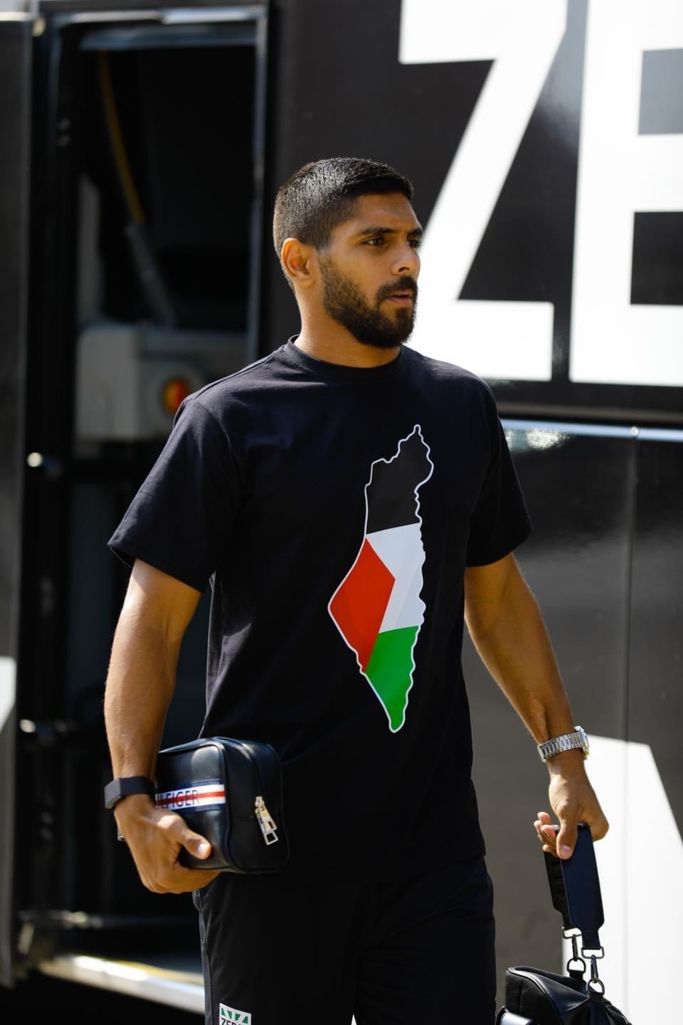 لاعبو زد يدعمون الشعب الفلسطيني