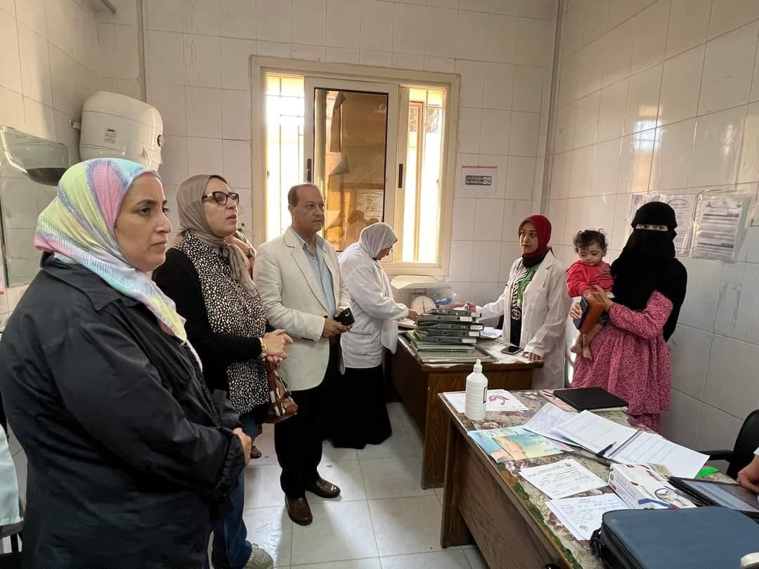 جولة وكيل وزارة الصحة بالإسكندرية بالمراكز الطبية