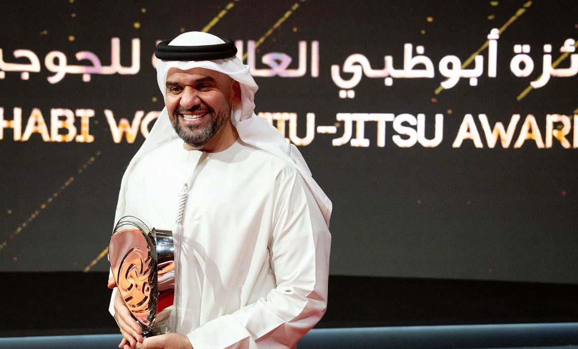 منح حسين الجسمي جائزة أبوظبي العالمية للجوجيتسو 2023