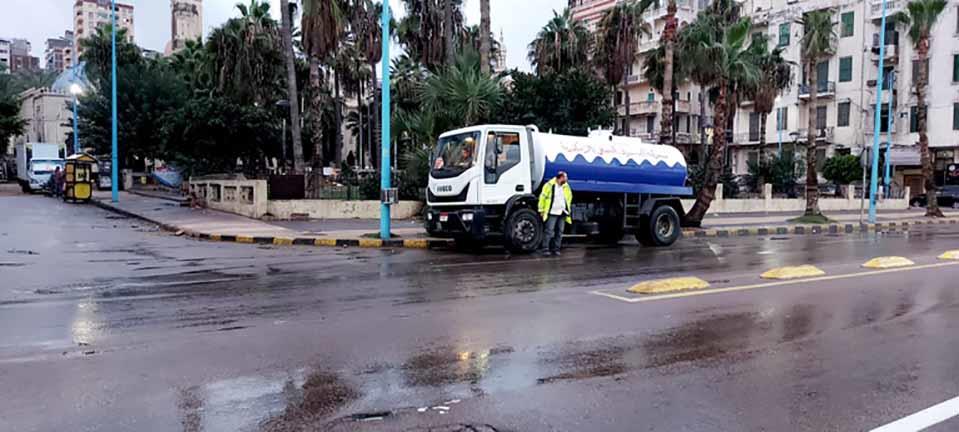 أمطار المكنسة تضرب الإسكندرية (1)