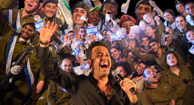 المغني الإسرائيلي العنصري ليور
