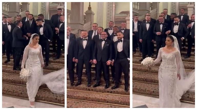 حفل زفاف أحمد ثروت ولمي الشواربي