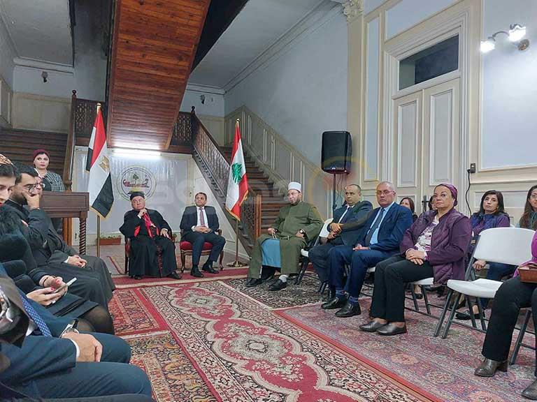 افتتاح المركز الثقافي اللبناني الماروني بالإسكندرية 