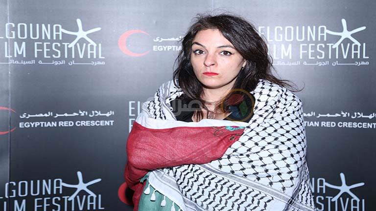 نجوم الفن يدعمون فلسطين في مهرجان الجونة السينمائي_6