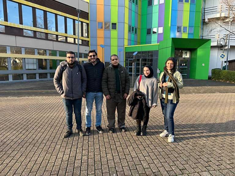 تبادل طلابي وتعاون بحثي بين جامعة النيل الأهلية ودويسبرج إيسن بألمانيا 