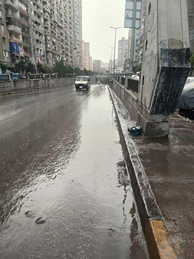 هطول أمطار على الإسكندرية (8)