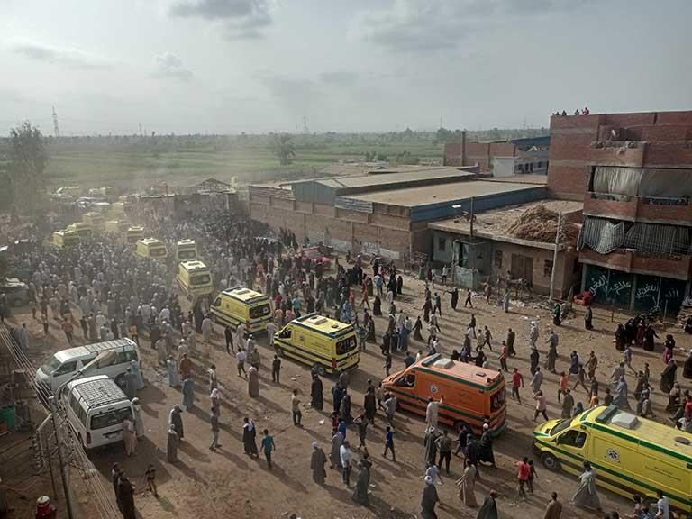 مصرع 74 شابا في أحداث إعصار دانيال في ليبيا 