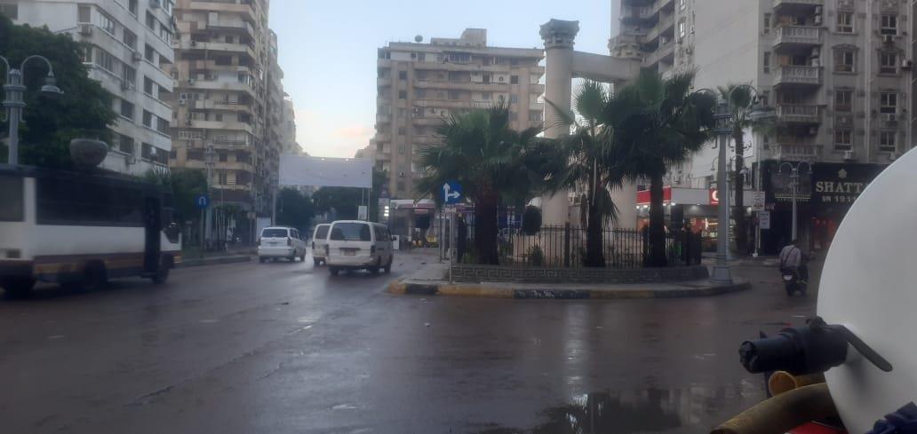هطول أمطار على الإسكندرية (5)