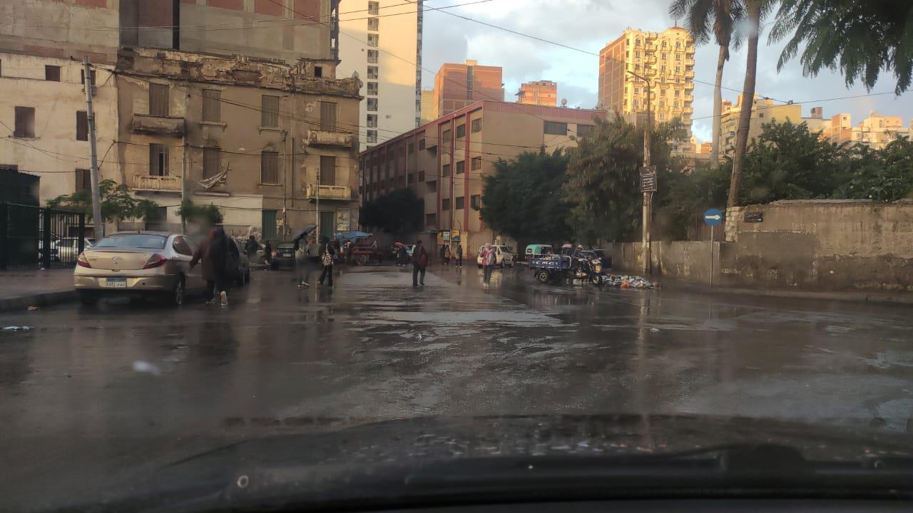 هطول أمطار على الإسكندرية (3)