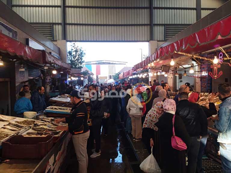سوق الأسماك الحضاري بحي العرب