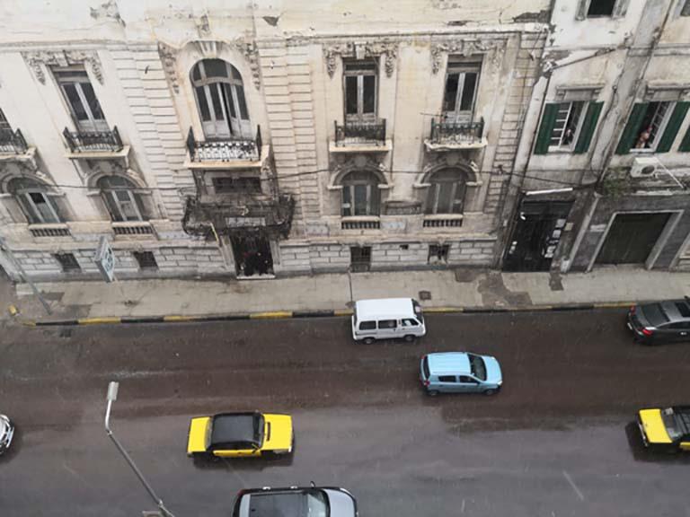 هطول أمطار غزيرة على الإسكندرية (2)