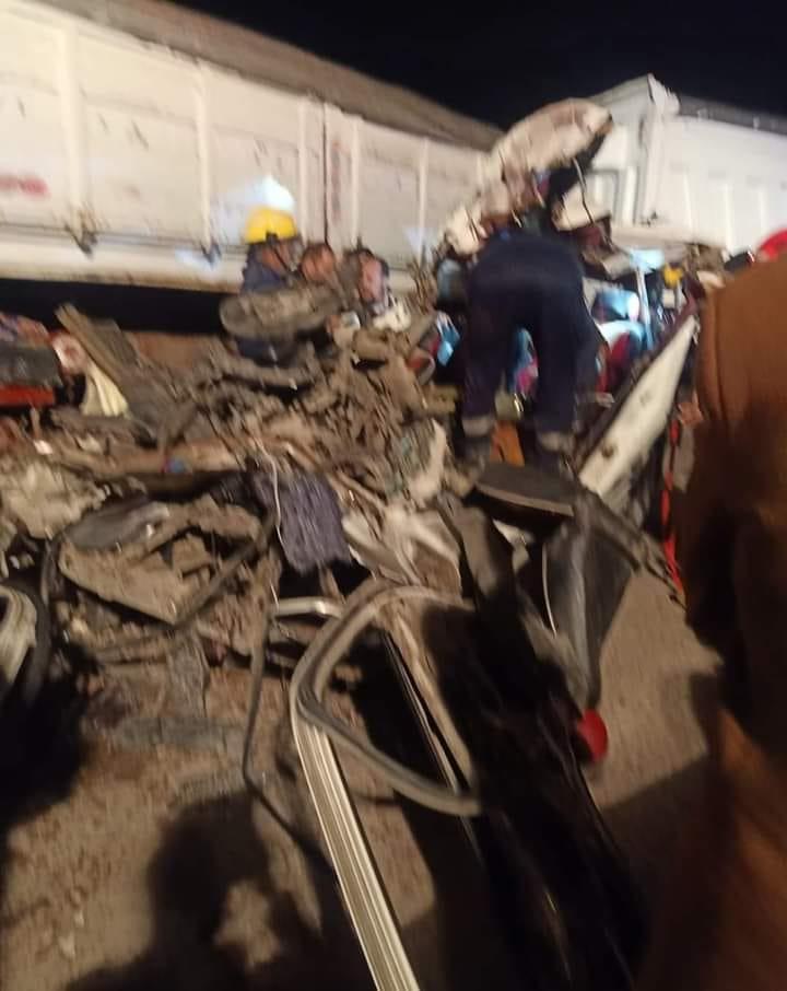 حادث تصادم مروع في الإسكندرية (1)