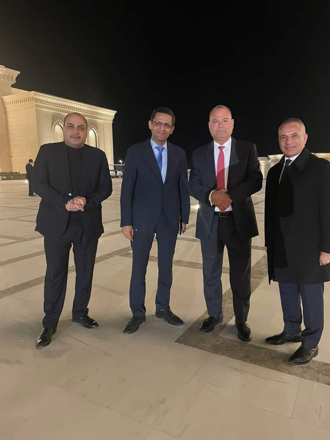 صحبة «الباز والديهي وموسى».. نقيب الصحفيين يظهر في افتتاح المركز الثقافي الإسلامي بالعاصمة الإدارية صحبة «الباز والديهي وموسى».. نقيب الصحفيين يظهر في افتتاح المركز الثقافي الإسلامي بالعاصمة الإدارية