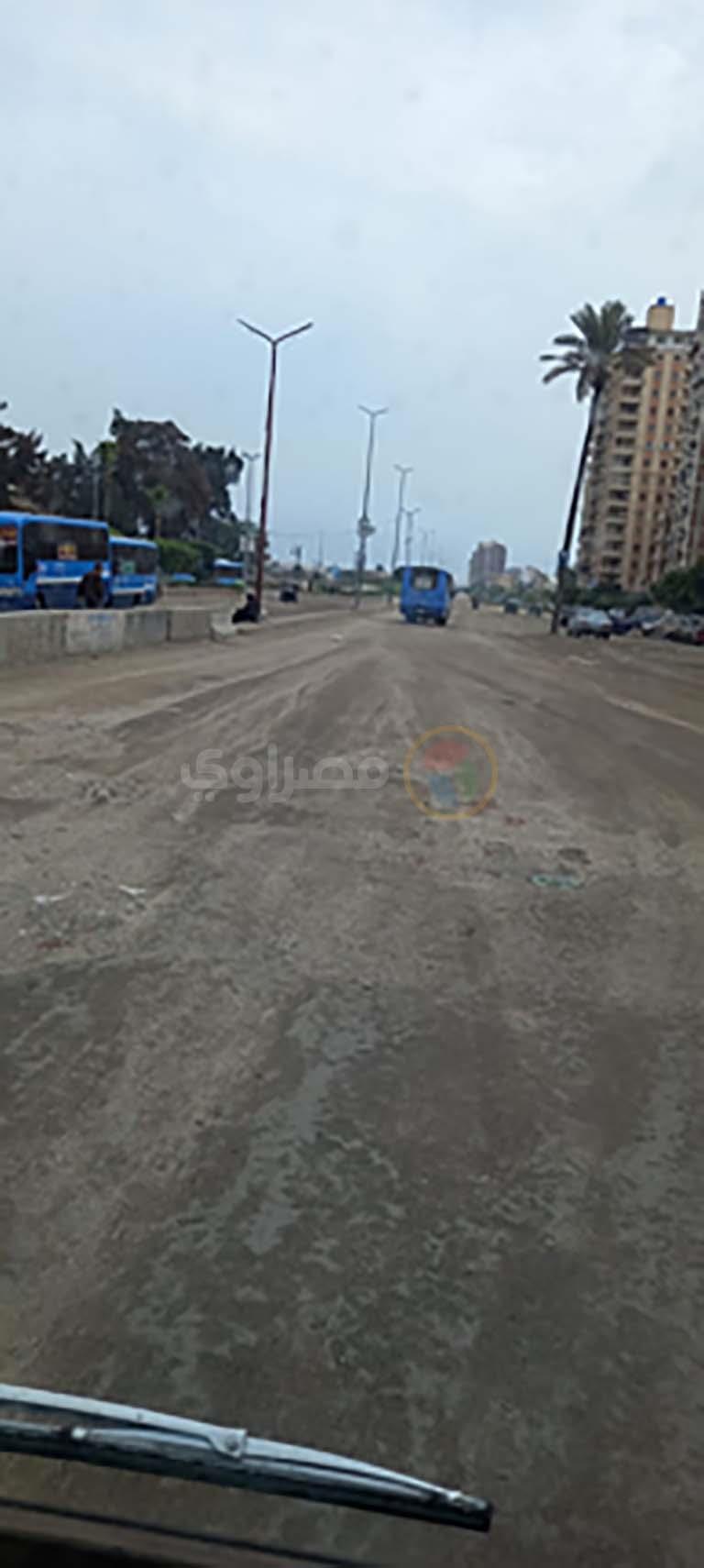 هطول أمطار خفيفة على الإسكندرية (2)