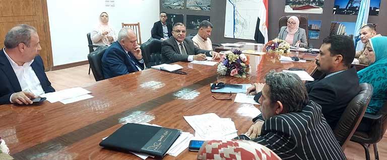 اجتماع نائب محافظ القاهرة للمنطقة الجنوبية 