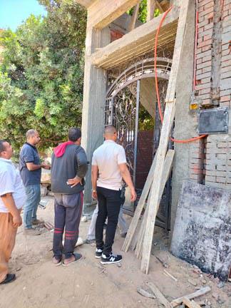 حملات مكثفة للتصدى لمخالفات البناء بأحياء جنوب القاهرة خلال أيام العيد (6)