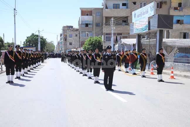 جنازة عسكرية مهيبة لمدير أمن بورسعيد (1)