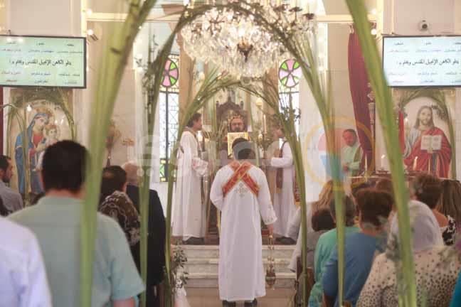 الكنيسة السريانية تحتفل بأحد الشعانين (3)