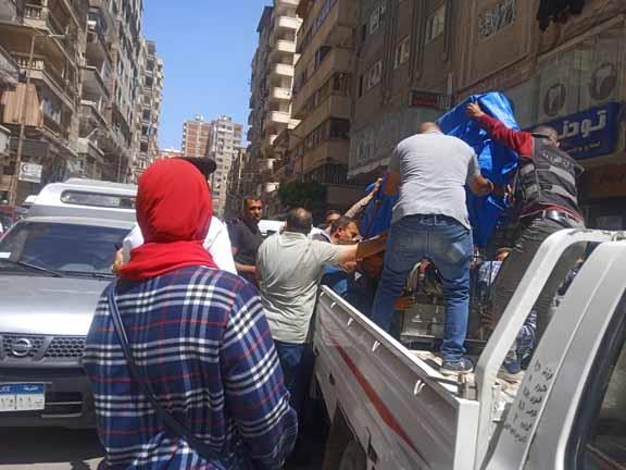 حملة مفاجئة على سوق القاهرة شرق الإسكندرية  (2)