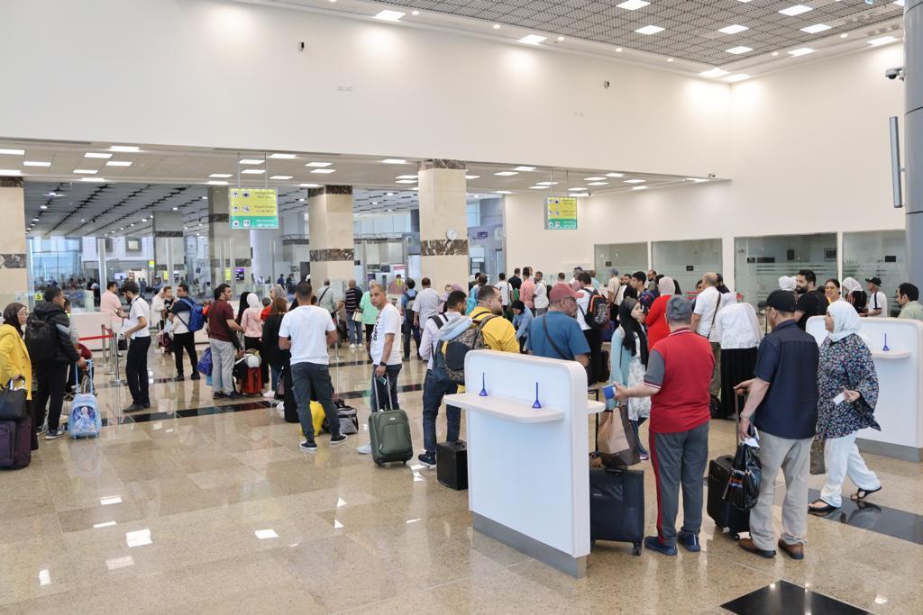 مطار سفنكس يستقبل أولى رحلات خطوط الجزيرة