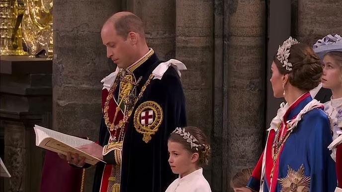 الأمير ويليام يؤدي يمين الولاء لوالده الملك تشارلز الثالث 