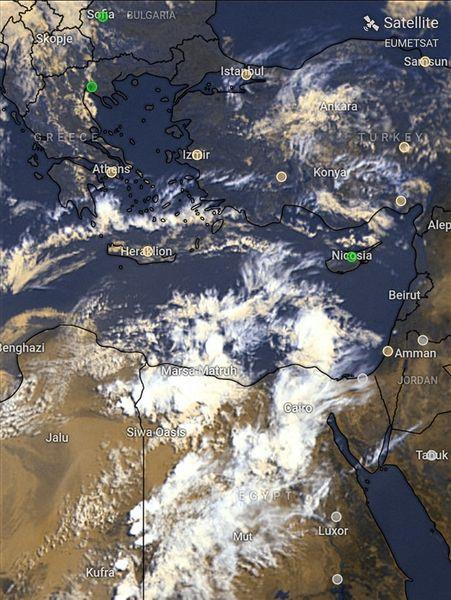 العاصفة الترابية على مصر