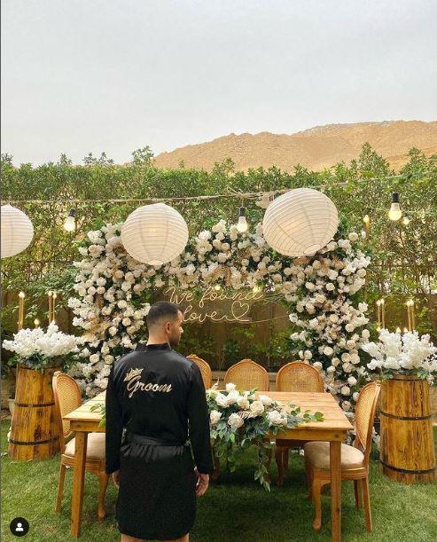 رامز أمير من تحضيرات حفل زفافه