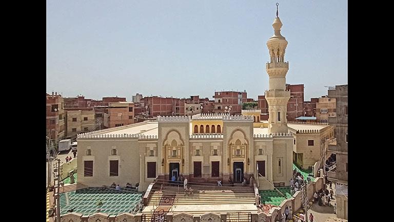 افتتاح مسجد وضريح الفضل بن العباس بالمنوفية