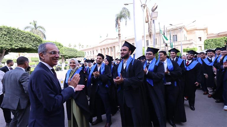 تخرج طلاب مبادرة بُناة مصر الرقمية 