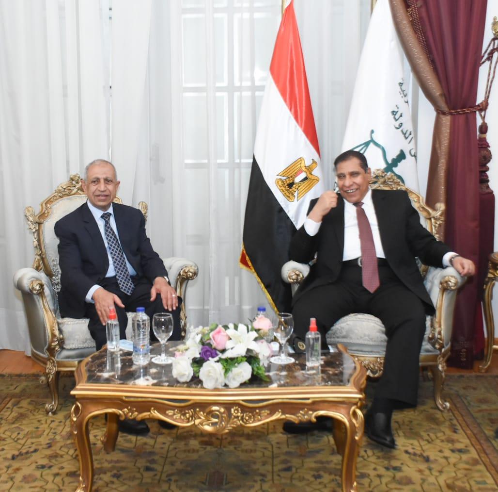 رئيس الأكاديمية العربية يبحث التعاون مع مجلس الدولة-