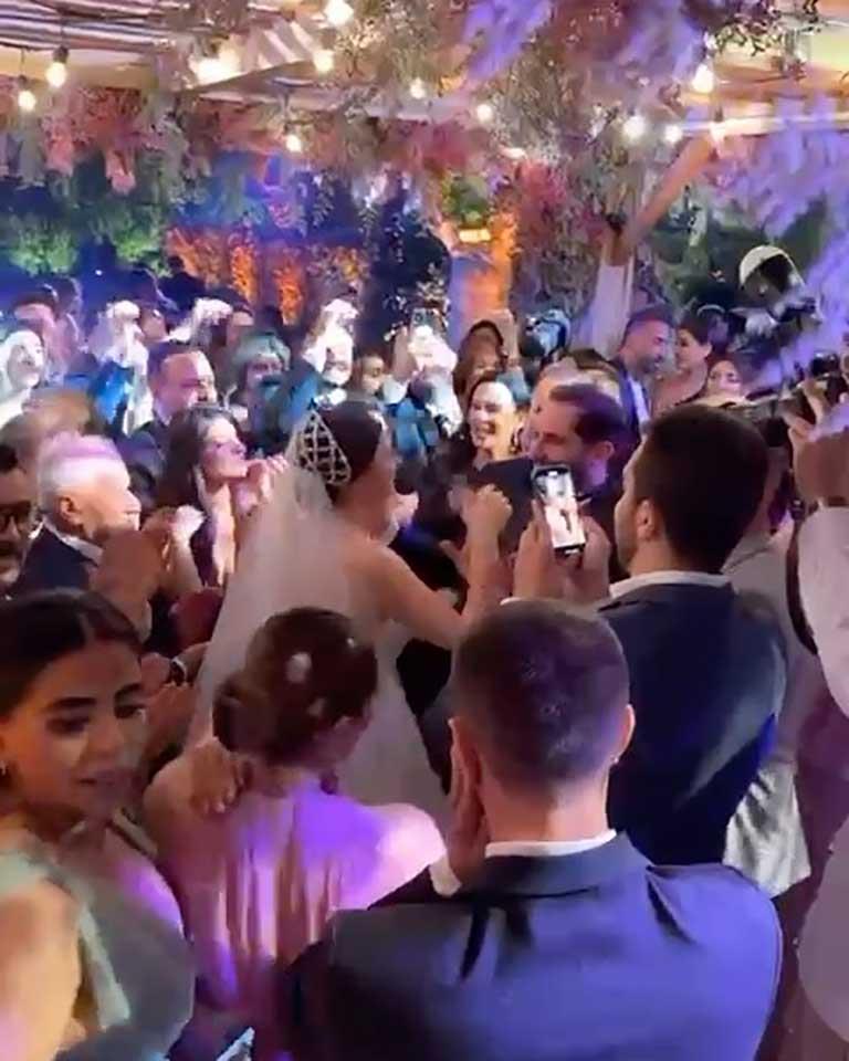 حفل زفاف ماريتا الحلاني