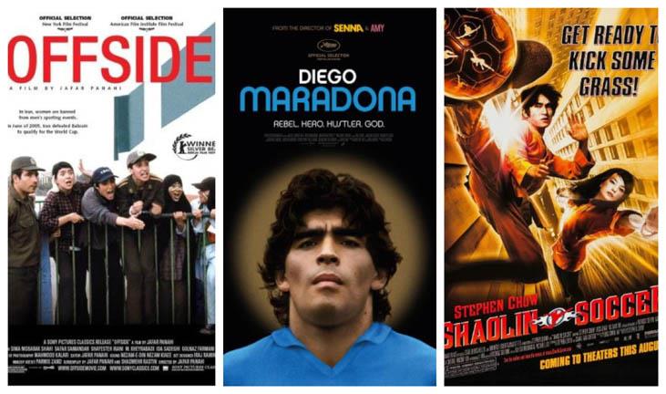 أفلام تناولت كرة القدم في السينما العالمية