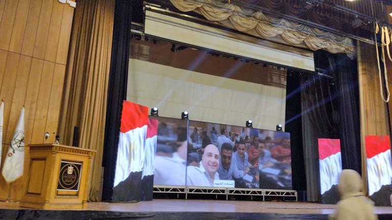 افتتاحية ندوة توعية الطلاب بالولاء والانتماء والهوية المصرية