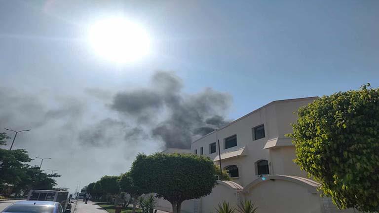 حريق داخل مدرسة دولية بالتجمع الأول