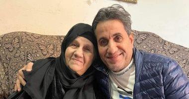 أحمد شيبة ووالدته 1