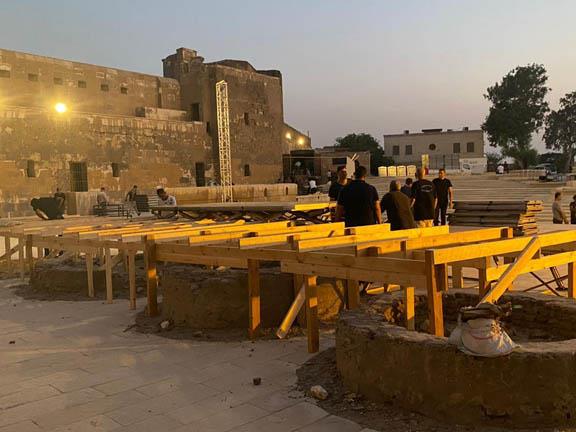 الأوبرا تواصل التحضير لفعاليات مهرجان قلعة صلاح الدين 31 (1)
