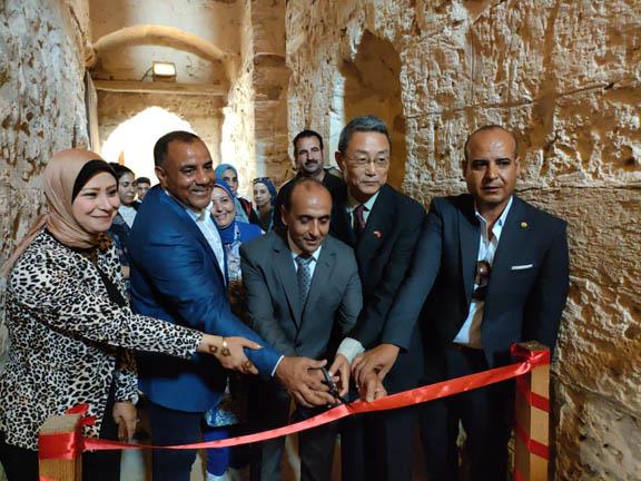 افتتاح معرض فوتوغرافيا عن التراث المصري الصيني بقلعة قايتباي (1)