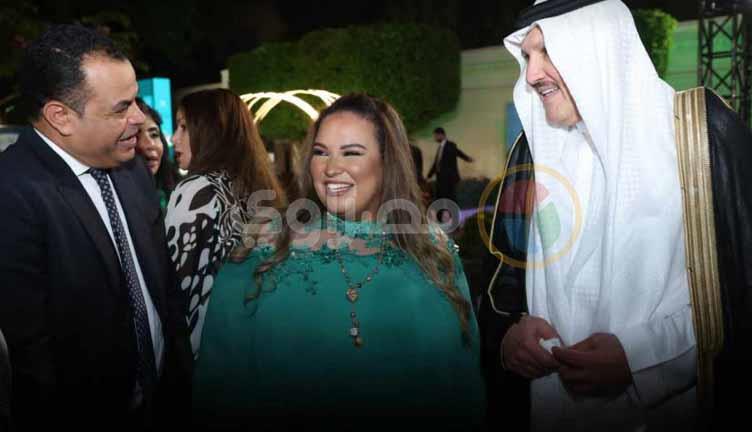 احتفالية السفارة السعودية بالقاهرة بحضور نجوم الفن (2)