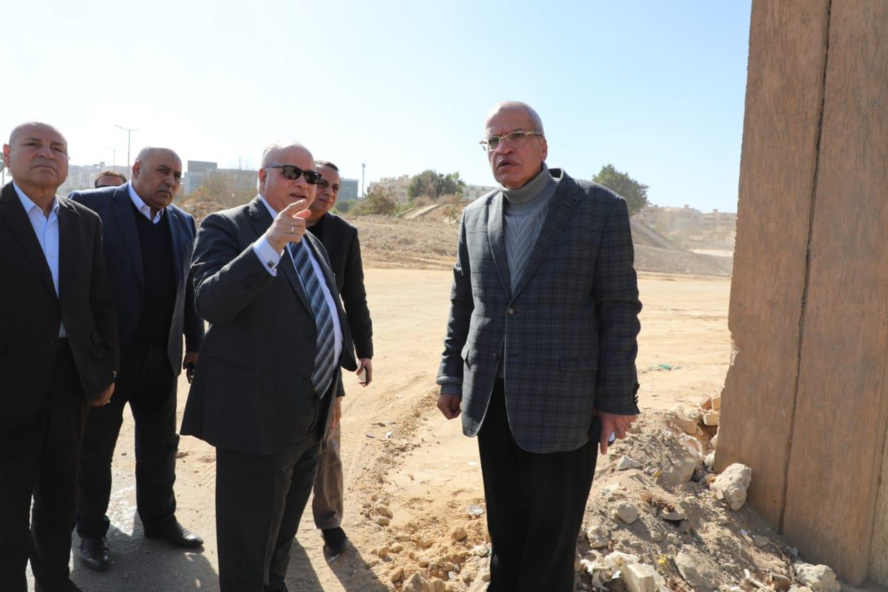 محافظ القاهرة يتفقد أعمال التطوير 