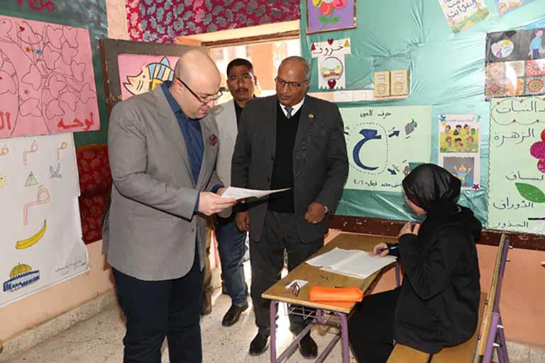 امتحانات الشهادة الإعدادية في بني سويف