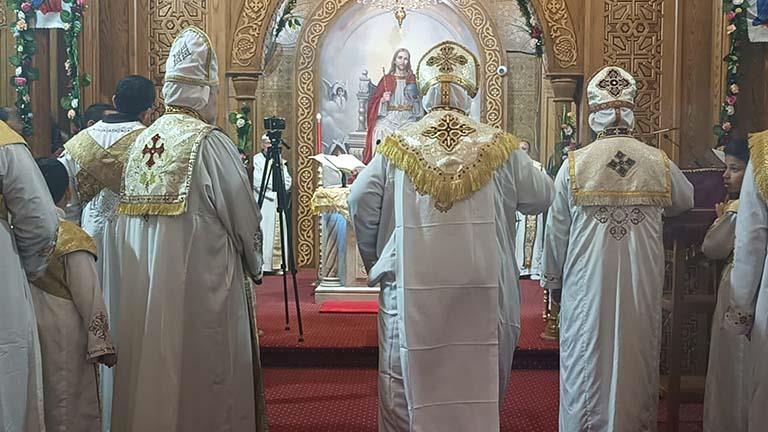مطران بورسعيد يترأس قداس عيد الغطاس