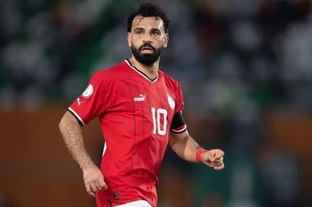 محمد صلاح لاعب منتخب مصر