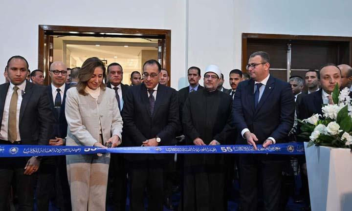 مدبولي يشهد افتتاح الدورة الـ 55 لمعرض القاهرة الدولي للكتاب (7)