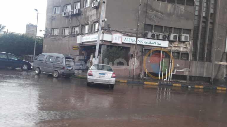 أمطار غزيرة في الإسكندرية لليوم الثالث (1)