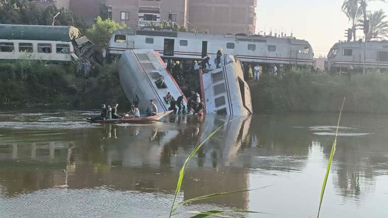 النيابة الإدارية تصدر بيان عاجل بشأن حادث قطاري المنيا