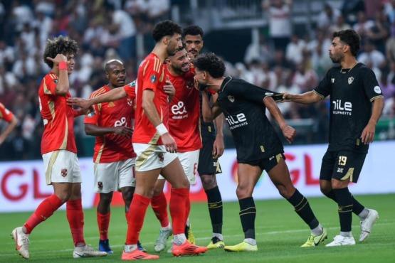 دونجل من مباراة الأهلي والزمالك