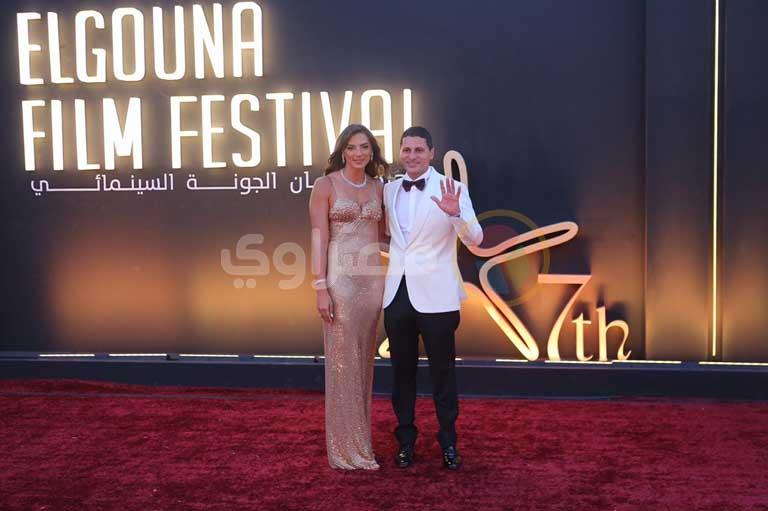 عمرو منسي يصل السجادة الحمراء لحفل افتتاح مهرجان الجونة السينمائي (صور) |  مصراوى