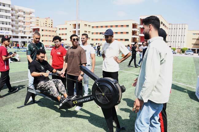 جامعة عين شمس احتفالًا بالعام الدراسي الجديد