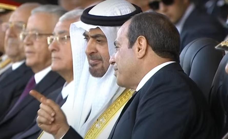 الرئيس عبد الفتاح السيسي والشيخ محمد بن زايد آل نهيان