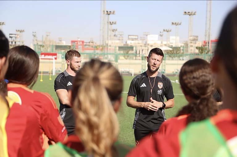 استعدادات سيدات الأهلي لقمة الزمالك في الدوري المصري